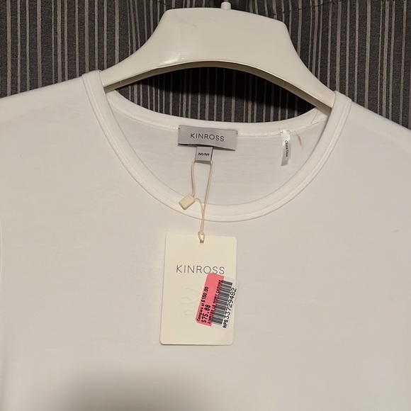 KINROSS Bamboo Cashmere crew neck long sleeve size M NWT - Picture 3 of 4